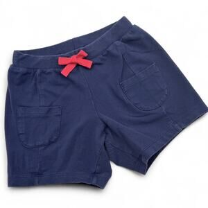 Mayoral Newborn Knit Shorts Boys Girls Navy Blue Red Preppy Nautical Pockets 18M